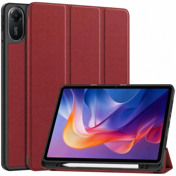 Фото - Чохол для планшета BeCover Flexible TPU Mate з кріпленням for Xiaomi Redmi Pad 2 11.0" Red Wine (715601)